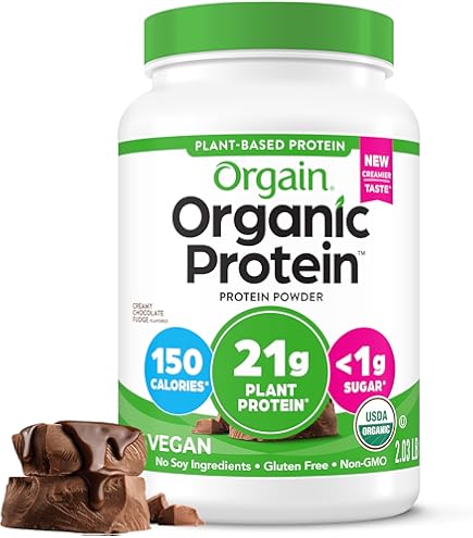 Amazon.co.jp: Orgain 植物性有機プロテインパウダー 920g